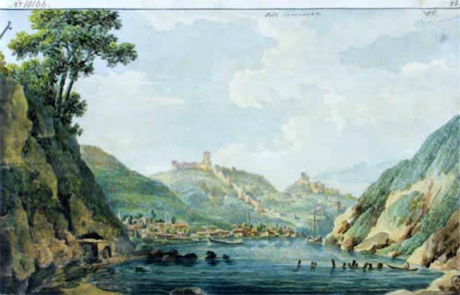 Сочинение по картине: Иванов - "Вид Балаклавы с Генуэзской крепостью"